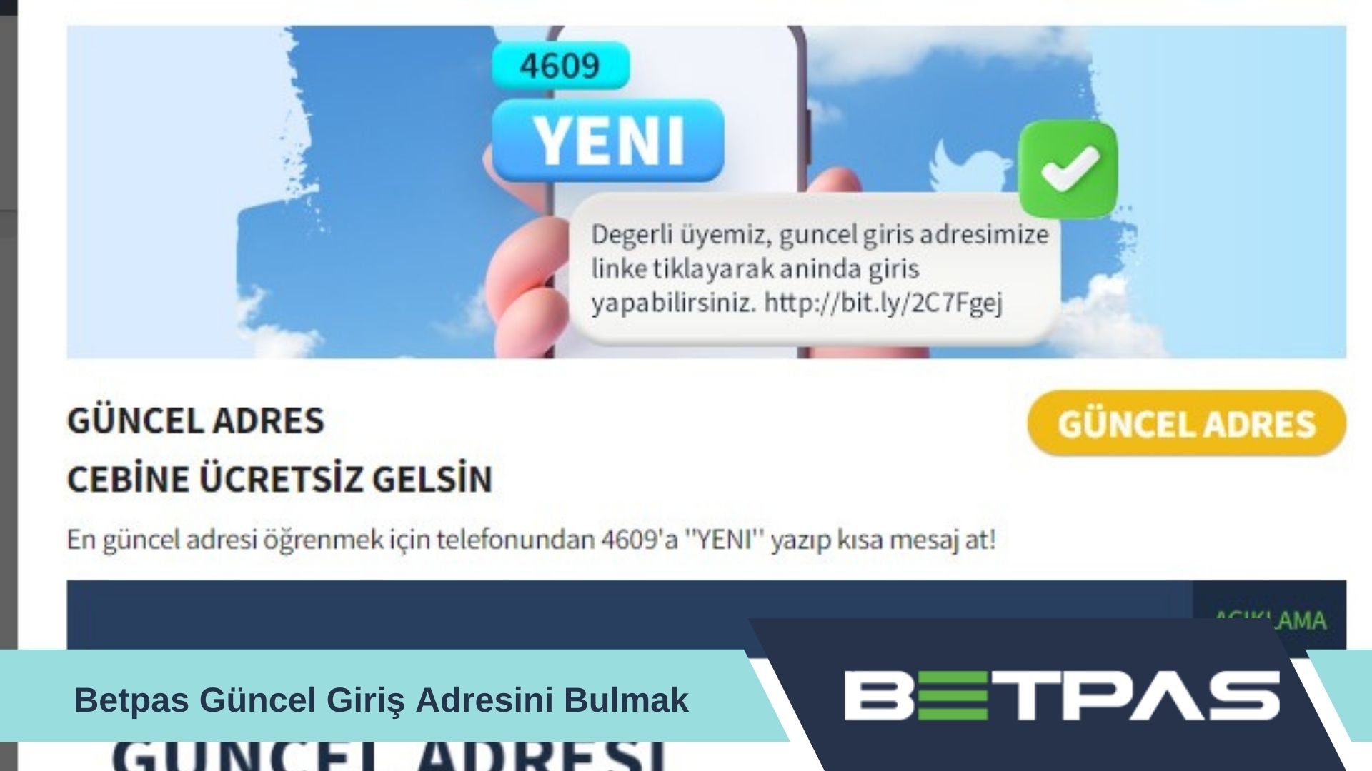 Betpas Güncel Giriş Adresini Bulmak